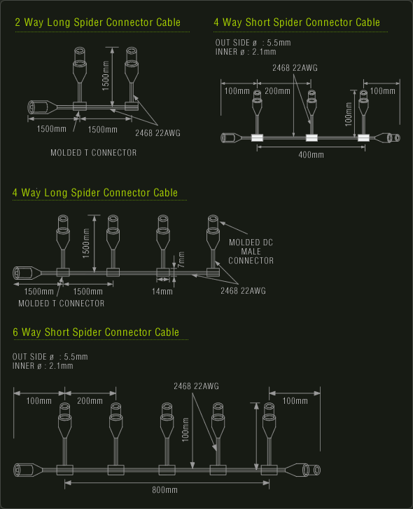 Spider Connector Cable